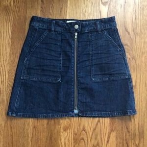 NWOT madewell denim skirt